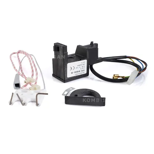 Original Ariston Boiler Ignition Transformer Egis Clas Genus Matis Set With Electrode