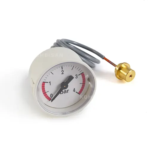 Boiler Pressure Gauge (Wika) Bosch Buderus Delta U012