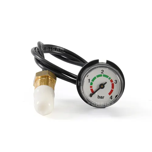 Boiler Pressure Gauge (Wika) Baymak Yeni Alarko Trendy Warmhouse ø27mm L:400mm G1/4 Plastic Hose