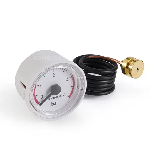 Boiler Pressure Gauge (G-Force) Baymak Falke Lambert Potterton Plastic Block 650mm