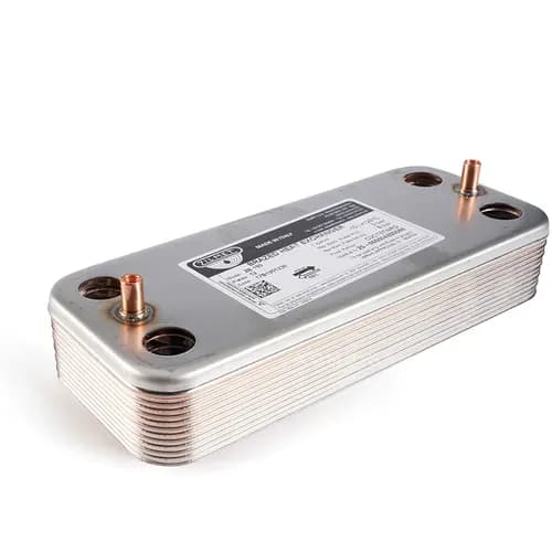 Boiler Plate Heat Exchanger (Zilmet) 12 Plates 160 Mm Airfel Eco5 Luna5 17b1901230