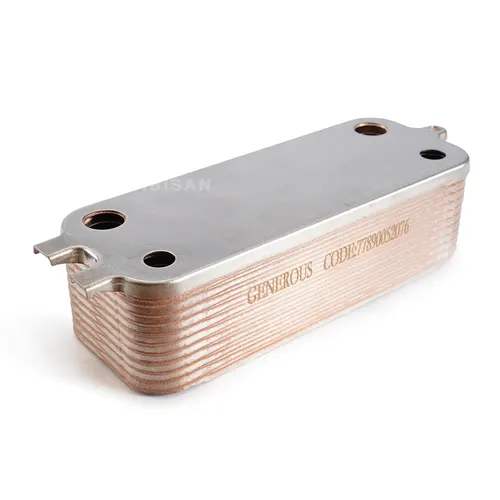 Boiler Plate Heat Exchanger (Generous) 22 Plates Bosch Special Thread