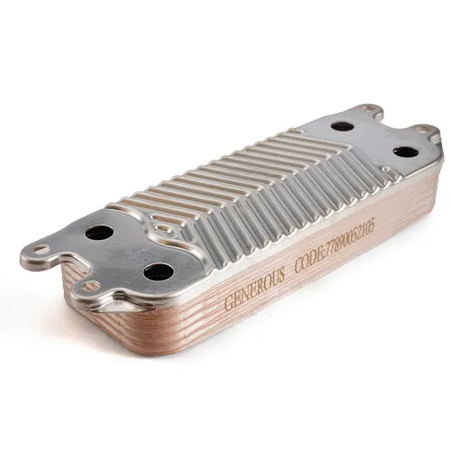 Boiler Plate Heat Exchanger (Generous) 12 Plates Vaillant Turbotec