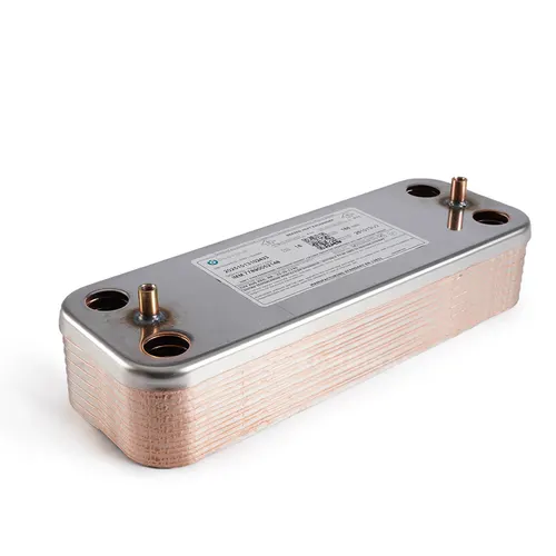 Boiler Plate Heat Exchanger (Onaysan) 16 Plates 166 Mm Demirdokum Aden, Neva, Nitron - Vaillant, Glowworm