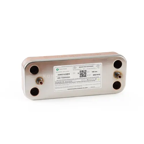 Boiler Plate Heat Exchanger (Onaysan) 12 Plates 145 Mm Termoteknik Logic