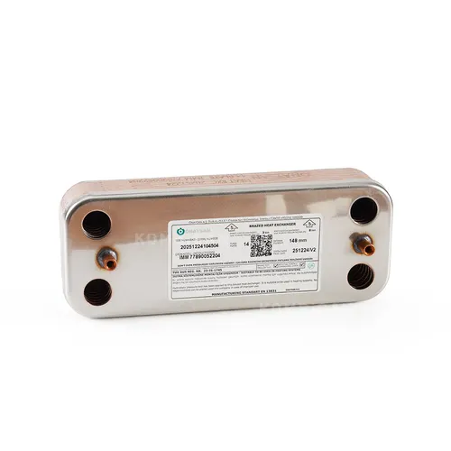 Boiler Plate Heat Exchanger (Onaysan) 14 Plates 148 Mm Eca, Alarko Old Serena, Citius Premix