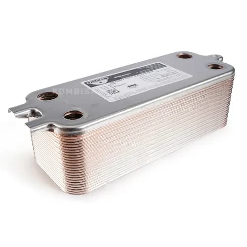 Boiler Plate Heat Exchanger (Zilmet) 24 Plates Bosch Viessmann 17b1902433