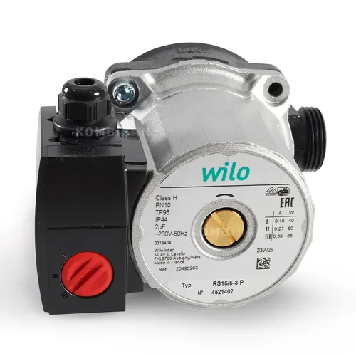 Boiler Circulation Pump Motor (Wilo) Wide Impeller Non-Air Vent 130mm 31,50mm Rs 15/5-3 88w