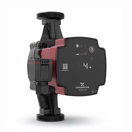 Kombi̇ Si̇rkülasyon Pompa Motoru (Grundfos) 93074177 Frekans Kontrollü Alpha1 25-80, 180mm, 220-240v, 9h, Ac0, 4-60w