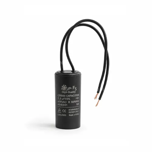 Kombi̇ Si̇rkülasyon Pompa Kondansatörü (Fs) 2.50 µf Ttr Çok Telli̇