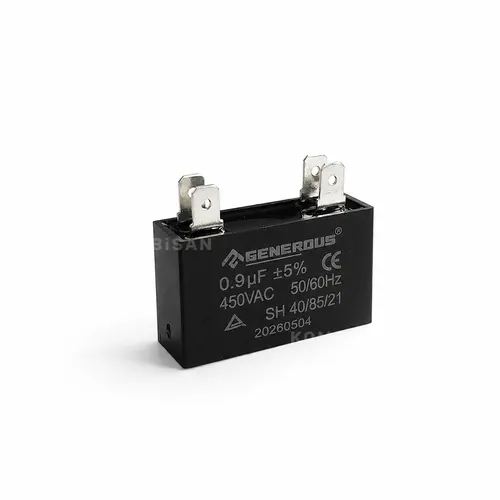 Capacitor (Fan) Generous 0.9 μf