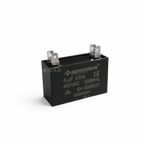 Capacitor (Fan) Generous 5 μf