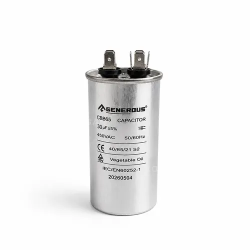 Capacitor (Metal Cased) Generous 30 μf