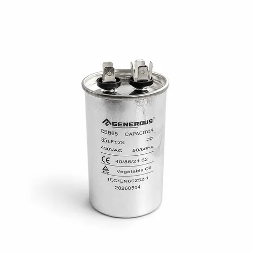 Capacitor (Metal Cased) Generous 35 μf